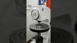 How to test the hardness of bearing material, bearing rings? #sphericalrollerbearing #bearings