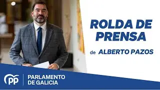 Rolda de prensa de Alberto Pazos, 15 de xaneiro de 2026