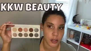 KKW Beauty Crystalized Palette | 2 Eye Looks | KKW Beauty Mascara Is A Must Wish I Knew Before