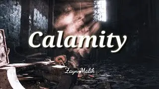 Calamity - Zayn ( lyrics )