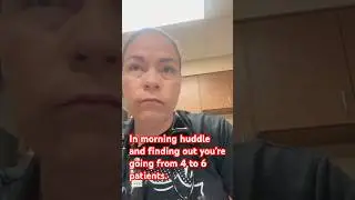 Has this happened to you, starting with 4 patients and then suddenly having 6! #registerednurse #rn