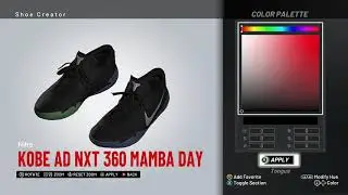 NBA 2K19 Shoe Creator - Nike Kobe AD NXT 360 