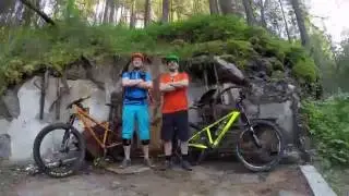 Hartaild test. Genesis Tarn vs Saracen Mantra X Carbon
