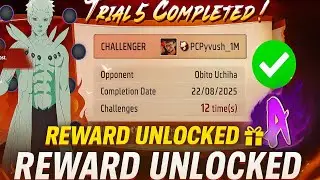 Free Fire Epic Ninja Trials 5 Challenge Complete 🤯💯| Full Guide & Rewards📝#freefire #viralvideo 