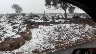 14th january 2017 Fort munro watch snow fall nadeem ghauri with faimly