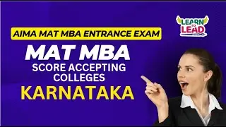 MAT Score Accepting Colleges KARNATAKA | MBA | PGDM #mat2023 #matmba2024