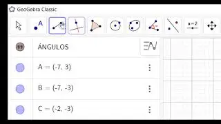 GEOGEBRA. ÁNGULOS AGUDOS, RECTOS Y OBTUSOS