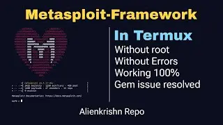 Install Metasploit Framework in Termux Without Root | Simplify Cybersecurity Testing! 🔓📱