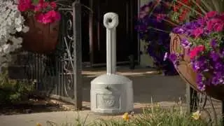 Smokers Cease-Fire Cigarette Receptacle
