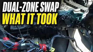 Dodge Ram 2500 2005 года — переоборудование однозонного климата в двухзонный (модернизация Laramie)
