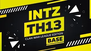 INTZ BASE | Th13 War Base | Town hall 13 Base by Bernaul | Clash of clans