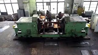 UBC 150 RAFAMET lathe machine upgraded with new drives and NC capabilities