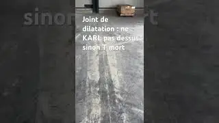Exemple de joint de dilatation #carrelage #astuce #renovation #construction