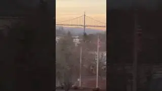 View from the Amtrak Coast Starlight - Northwest Industrial, Portland, OR