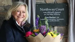 Sue Barker CBE officially opens HPB's newest site, Northway Court on the stunning North Devon coast