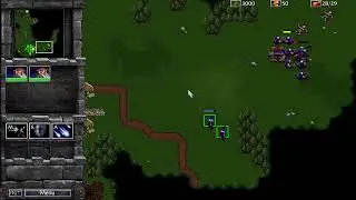 Warcraft 1 Remastered Skirmish Gameplay Humans 1-21-26