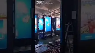 Outdoor LCD advertising poster