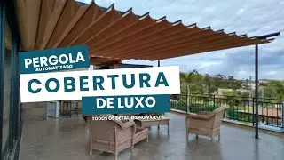 Cobertura europeia de luxo | Toldo P&eacute;rgola automatizado