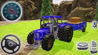 Real Tractor Trolley Farming Simulator 3D - Heavy Tractor Transport Cargo Driver - Android Gameplay