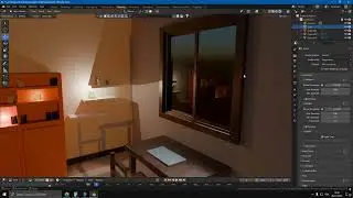 isometric room blender