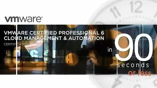 New VCP6-CMA certification from VMware