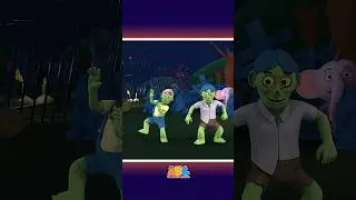 Old Maczombie Had A Farm #shorts #kidssongs #halloween