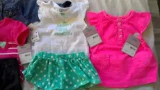 Carter's Haul-Baby Girl-President's Day Sale