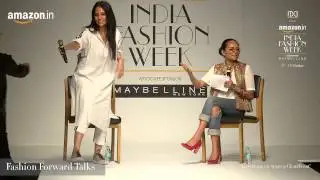 Fashion Forward Talks at Amazon India Fashion Week
