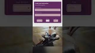 payment page using HTML and CSS #programming #coding #css #html #shorts