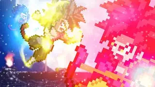 [What If] Goku y Vegeta (GT) vs Goku black/SPRITE ANIMACI&Oacute;N [Kinemaster] 2/2
