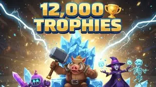 12,000 TROPHIES REACHED! 🏆 World's Best Hog Freeze? (Global Rank Push)