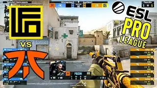 Looking For Org [LFO] vs fnatic [Group A | BO3][ESL Pro League Season 15] - CS:GO HIGHLIGHTS