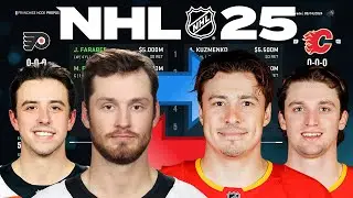 NHL 25 &mdash; СИМУЛЯЦИЯ ОБМЕНА ФАРАБИ И ФРОСТА В КАЛГАРИ