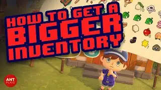 How to get a BIGGER inventory - Animal Crossings New Horizons