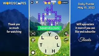 Wordscapes Daily Puzzle - May 15, 2022