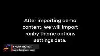 How to Import Theme Options Data