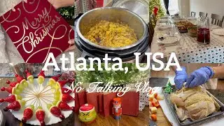 Cooking Indian Christmas Lunch for American Family | First Christmas in USA 🇺🇸