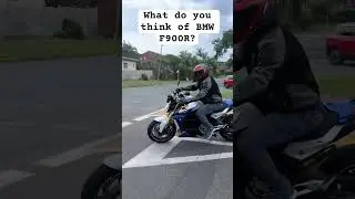 What do you think of BMW F900R #quickshift #cornering #deathwabble protection #Bmw #f900r