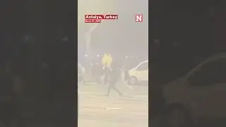 Bizarre Moment A Person Dressed As Pikachu Flees Police During Turkey Protests