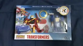 Transformers/Sonic The Hedgehog Collaborative: Blue Booster and Wingtail 2-pack review