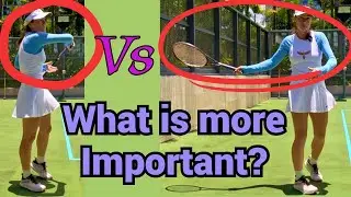 Backswing versus Follow Through... What's more important?