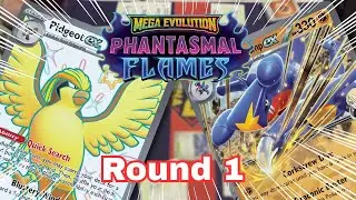 Testing Pidgeot Control at Locals vs Cynthia's Garchomp ex | Round 1