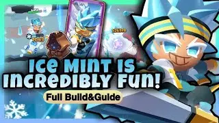 ICE MINT COOKIE BUILD & GUIDE! Ice Mint Cookie is fun but is he good? Cookie Run Tower of Adventures