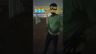 Temperature 7se 8degre running #shorts #running #army #sports #trend #trendingshorts #viral