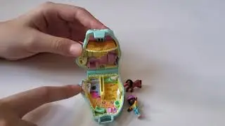 Polly Pocket Vintage Pony Sisters Compact (1995) Bluebird