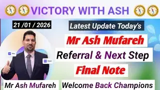 VictoryWithAsh 🎗️ Latest Update ✌️ Referral Next Step & Final Note @Onpassive | Angika Life 