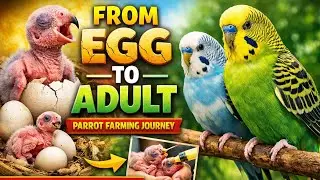 From Egg to Adult | Australian Parrot Full Farming Documentary (Complete Life Cycle)