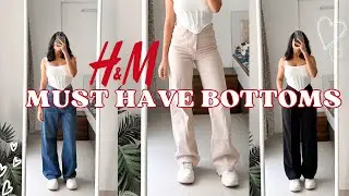 H&M Must Have Bottom wear | Jeans | trousers | Cargo Pants & more | Dharti Singh
