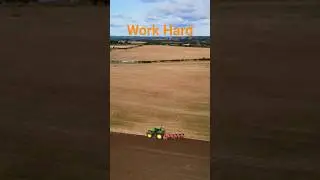 Hard Work in the Fields &ndash; Tractor in Action! #farming #johndeere #work #hope #time