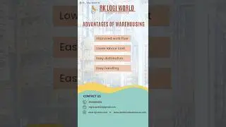 Advantages of warehousing ✨ #logistics #warehouse#rklogiworld